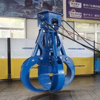 HOMIE Grappins hydrauliques pour polypiles, aimants personnalisés pour la préhension de ferraille, pour excavatrices et grues