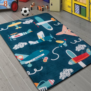 <span class=keywords><strong>Tappeto</strong></span> Educativo Divertente con Stampa di Aerei per Bambini, Tappetino da <span class=keywords><strong>Gioco</strong></span> per Asilo Nido, <span class=keywords><strong>Tappeto</strong></span> Tatami per Cameretta - Product Image 5
