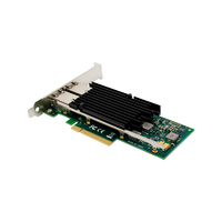 EDUP-Tarjeta adaptadora de red Ethernet, tarjeta de red de 10G Express, PCIe X8 Intel X540, 1 unidad, 1 unidad