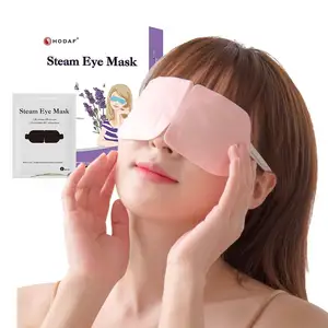 Maschera per gli occhi a vapore autoriscaldante personalizzata istantanea delicata calda maschera per gli occhi a vapore caldo personalizzata maschere per gli occhi usa e getta