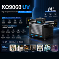 Impresora UV Industrial KAIOU KO9060, Impresora UV de Cama Plana con Cámara CCD, Levitación Magnética, Ricoh G6, Epson I3200-U