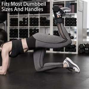 أساور معصم مبطنة تلتف حزام الكاحل D للتمارين الرياضية واللياقة البدنية - Product Image 2