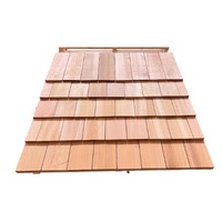 Großhandel klare Zeder Holz Fischs chuppen Dachziegel Luxus chinesische Dachziegel