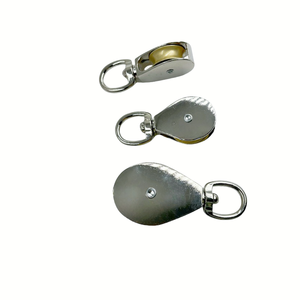 Carrucola singola puleggia in acciaio inossidabile tipo occhio girevole ss304 o ss316 - Product Image 3