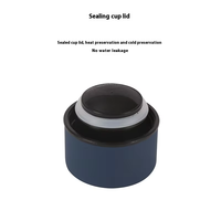 Logo personnalisé 17oz Gobelet portable isolé en acier inoxydable peinture en caoutchouc étanche Design classique pour le voyage et le camping