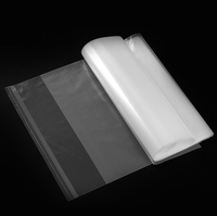 Emballage imprimé sac pe sac en plastique transparent sacs en plastique à joint auto-adhésif