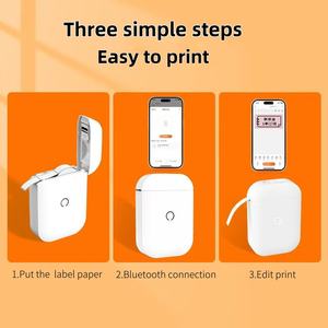 D11 AIYIN <span class=keywords><strong>Portable</strong></span> poche Thermo Etiketten Aufkleber Drucker 15mm Mini <span class=keywords><strong>portable</strong></span> Mobile sans fil impression rapide Drucker - Product Image 5