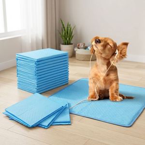 Eco-Friendly Heavy Absorbency Waterproof Dog Training Pad with Nonwoven <b>Fabric</b> & Fluff Pulp - Product Image 1