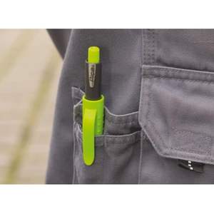 Crayon automatique Pica Dry Longlife avec 10 recharges pour charpentiers et menuisiers, mine en graphite de dureté H - Product Image 5