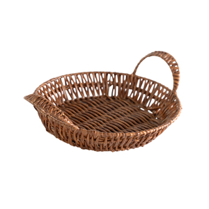 <span class=keywords><strong>Cesta</strong></span> de Mimbre de Polietileno de Alta Calidad para Alimentos, <span class=keywords><strong>Cesta</strong></span> de <span class=keywords><strong>Desayuno</strong></span> Tejida, <span class=keywords><strong>Cesta</strong></span> para Pan, <span class=keywords><strong>Cesta</strong></span> para Aperitivos y Té - Product Image 2