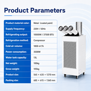 Aire acondicionado móvil con controlador de computadora de 5HP - Product Image 2