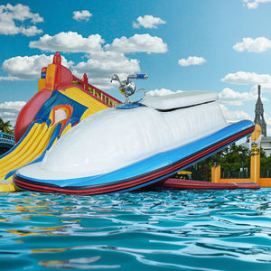 <span class=keywords><strong>Jet</strong></span>-skis en PVC personnalisés portables avec moteur électrique pour la maison, l'été, la piscine, la fête, jouets flottants, quantité minimale de commande d'usine, 1 pièce - Product Image 4