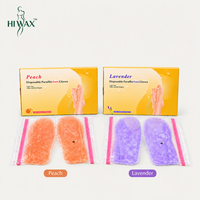 Chaussettes jetables hydratantes de qualité supérieure à la paraffine et à la lavande pour soins des pieds et pédicure en spa – Vente en gros OEM