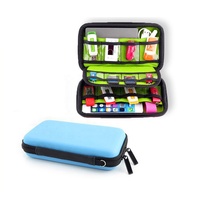 Organisateur de voyage électronique avec sangles de câble, étui pour cordons, USB, iPad mini, Kindle, chargeur d'ordinateur et petits Gadgets techniques