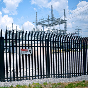 Paneles de Cerca de Seguridad Tipo Palisada de 2.4m de Altura, Cerca Europea Galvanizada en Caliente para Protección Perimetral - Product Image 2