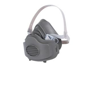 3200 Masker Anti Debu 3 Lapis yang Dapat Digunakan Kembali & Dicuci dengan Filter Hepa 3701CN Terbuat dari Silikon - Product Image 3