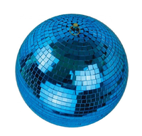 Boule disco miroir personnalisable en usine, boule de verre miroir pour fête, décorations de boule disco, semi-sphère miroir réfléchissante pour discothèque