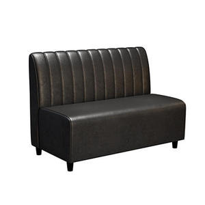 Ensemble de sièges de restaurant, table et chaises <span class=keywords><strong>en</strong></span> cuir et bois carré, style moderne, pour McDonald's, pizzeria, café, restaurant - Product Image 6
