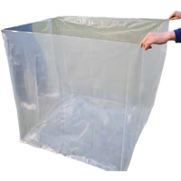 Sac de protection personnalisé de grande taille et de haute qualité pour pièces aérospatiales et composants d'aviation, pour turbine de moteur à réaction, lame de turbine, sac carré en PE