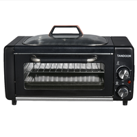 Nouveau four Tandoor avec poêle à frire amovible 2100W cuisson rapide Roti, pain naan, pizza, Chapati, Manakish, Lahmacun, steak