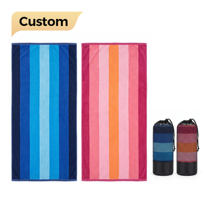 Maßgefertigtes Schnelltrocknendes Rechteckiges Mikrofaser-Strandtuch Superabsorbierend Leichtgewichtig für Sport und Strand - Product Image 1
