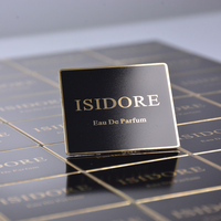 Fabrication sur mesure, étiquette privée, marque propre, logo personnalisé en aluminium imperméable pour parfum féminin