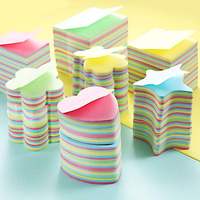 Notes autocollantes écologiques de forme personnalisée Bloc-notes amusants pour les cadeaux de bureau et d'école