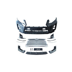 Ventas de fábrica FJ150 Kits de cuerpo de parachoques de labio delantero de rejilla mejorada para Toyota <span class=keywords><strong>PRADO</strong></span> FJ150 2018-2025 Actualización a <span class=keywords><strong>Lexus</strong></span> GX Bodykit - Product Image 5