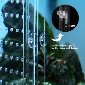 Panneau de séparation en acrylique transparent pour aquarium avec ventouses, n'altère pas la présentation, pour accessoires pour animaux de compagnie et marché de l'aquaculture - Product Image 5
