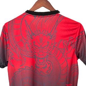 Özel %100 Pamuk Erkek Forması Nefes Alabilen Su Geçirmez Hızlı Kuruyan Şişirme Baskılı Anti-Bakteriyel Kısa Kollu 3D Düz Desen - Product Image 6