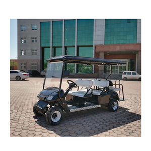 รถกอล์ฟ Ezgo ที่ชาร์จแบตเตอรี่ล้อรถโดยสาร