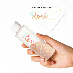 高品质uv转印自粘纸铝箔材料logo定制转印标签 - Product Image 4