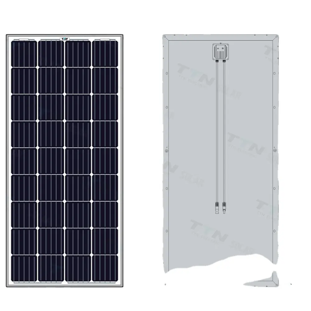 Rekabetçi fiyat güneş hücreleri satın, monokristal güneş paneli, 100 watt güneş paneli