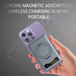 Chargeur portable sans fil 3 en <span class=keywords><strong>1</strong></span> pour téléphone, montre et <span class=keywords><strong>AirPods</strong></span>, charge rapide 15W, <span class=keywords><strong>batterie</strong></span> magnétique avec support - Product Image 5