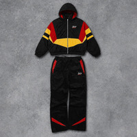 DCY Survêtement Homme Sportif Rétro Veste de Course Personnalisée Zippée Coupe-Vent Streetwear Votre Logo