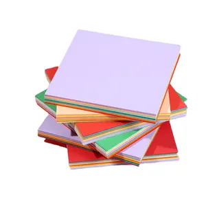 Origami-Papier 100 Blatt 10 lebendige Farben Doppelseitige Farben machen bunte und einfache Origami