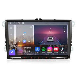 Autoradio Android 16 9 pouces 8 Go + 128 Go avec CarPlay sans fil, autoradio stéréo pour SKODA <span class=keywords><strong>Yeti</strong></span> VW Amarok Crafter Caddy Transporter ES9091V - Product Image 1