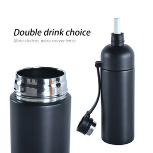 Nouvelle arrivée sur mesure écologique adulte 500ml sport cyclisme portable en acier inoxydable isolé <span class=keywords><strong>bouteille</strong></span> d'eau en vrac pour le fitness - Product Image 3