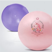 Ballon de yoga extra épais, anti-éclatement, ballon de gym pour la stabilité, entraînement du tronc