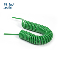 Tuyau spiralé en PU flexible, haute élasticité, tuyau en plastique souple, résistant à l'usure, durable, tube pneumatique, personnalisation possible