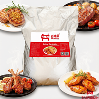 BAIWEIDIN Poudre de marinade pour poulet frit épicé 5kg en vrac pour restaurants et services de traiteur