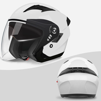 Casque de moto demi-visage à double visière certifié DOT, prix d'usine TOOP, OEM&ODM, casques de moto ouverts, ventes chaudes pour hommes