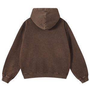 Sudadera con capucha de lavado ácido de algodón 100% hecha a medida de alta calidad Características ecológicas Estilo único Colores Su propio logotipo de marca para el otoño - Product Image 2