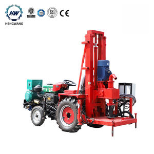 แท่นขุดเจาะน้ำบาดาลไฮดรอลิกแบบติดตั้งบนรถแทรกเตอร์เฮงหวัง ขนาด 100 เมตร - Product Image 1