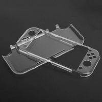 Coque de protection transparente en cristal Coque avant et arrière pour Nintendo Switch Lite