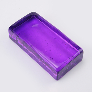 Briques et carreaux en <span class=keywords><strong>verre</strong></span> colorés <span class=keywords><strong>pour</strong></span> la décoration murale <span class=keywords><strong>de</strong></span> la salle <span class=keywords><strong>de</strong></span> bain, design moderne et solide avec bords polis, fabriqués en Chine - Product Image 5