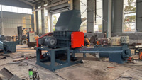 Nouveau broyeur et concasseur de plastique à double arbre JinPeng, haute efficacité, faible coût, 110V/220V/380V 30KW, garantie 1 an