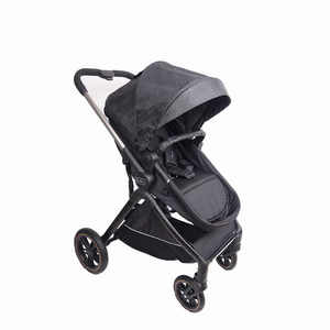 Cochecito de Bebé de Lujo Plegable Fácil de Transportar, Cochecito de Paseo de Lujo con Marco de Acero Inoxidable EN1888, Asiento Reversible, Carga de 20 kg - Product Image 3