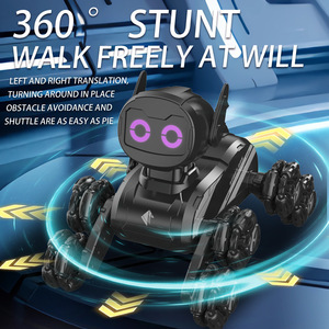 Cane Robot Telecomandato <span class=keywords><strong>per</strong></span> <span class=keywords><strong>Bambini</strong></span> con Sensore di Gesti Intelligente, Deformabile, Otto Ruote, Effetti Speciali, Giocattolo Elettrico Meccanico - Product Image 4