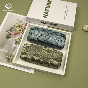 Hộp Đựng Kính Bằng Da Rắn Sang Trọng Thời Trang Hộp Đựng Kính Mắt Đọc Sách Quang Học - Product Image 4